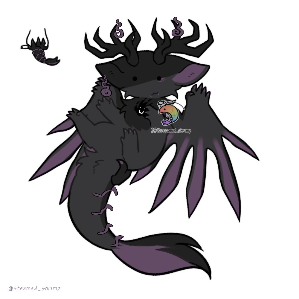steamed_shrimp's tweet image. 안녕하세요 
저에게 융용이 생겼습니다
웃는손 승천융이에요!

유떡님S