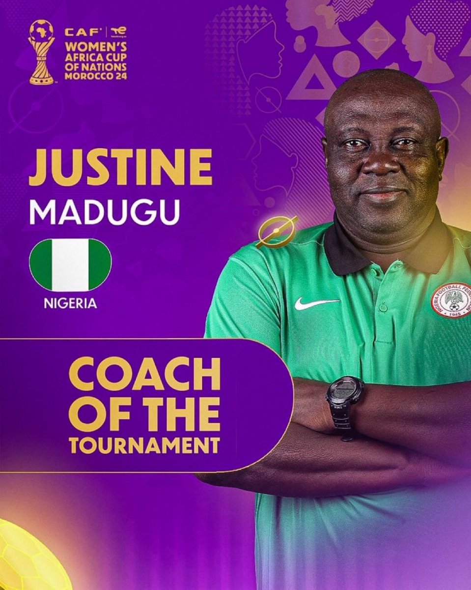 POLANKLASIQ's tweet image. At the upcoming CAF awards
This man should be winning coach of the year for the women version
Justin madugu the definition cool, calm and intelligent
Take your flowers sir