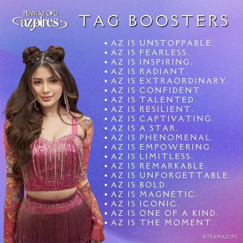 ⚡︎ 𝐭𝐚𝐠 𝐛𝐨𝐨𝐬𝐭𝐞𝐫 number sixteen !

Goal: six hundred replies

Reply  •  Retweet  •  Requote

AZRIELdy TO RAMBOL
AZRIELdy TO RAMBOL
#AzMartinez | AZ Martinez
