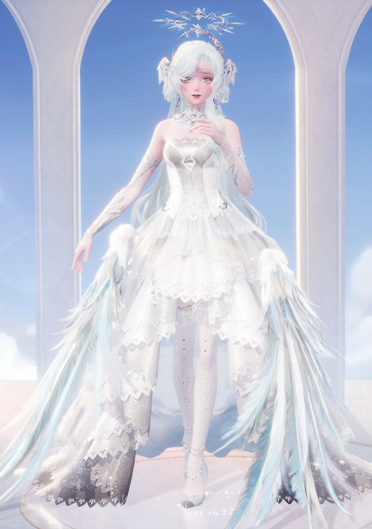 GelliPandy's tweet image. made this cause I was trying to finish an event challenge and I might take some pictures of it. she's so beautiful ;-;