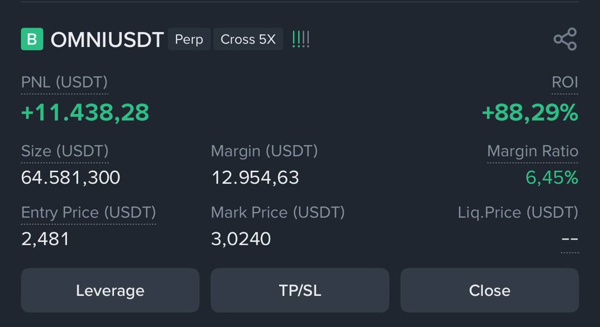 #OmNi + 20% in 2 hours
Found new Omni
Join our telegram community.
Click below ⬇️ 
t.me/+6N89D3E2OPEzN…