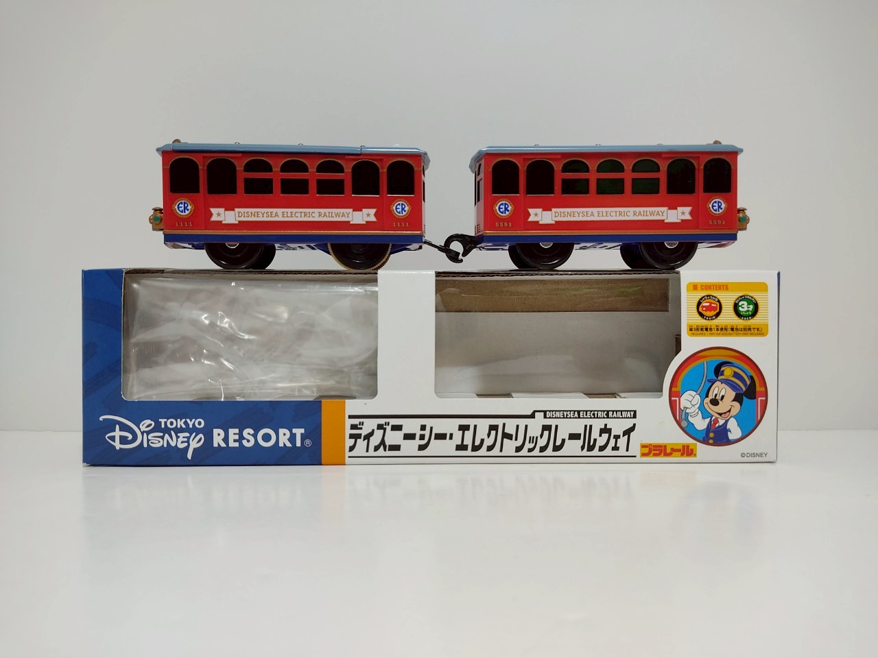 ディズニーシーエレクトリックレールウェイ　ダイキャスト　モデル ディズニーシーエレクトリックレールウェイ ダイキャスト モデル