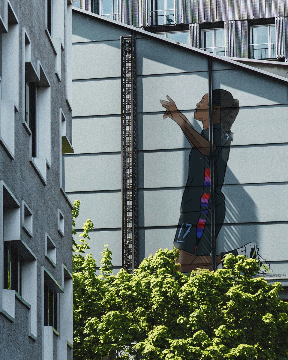 Today’s the day 🏴󠁧󠁢󠁥󠁮󠁧󠁿 x 🇪🇸 Final 

📍Basel, Switzerland 
-
#WEURO2025 #Lionesses #streetart #graffiti #england #spain #basel