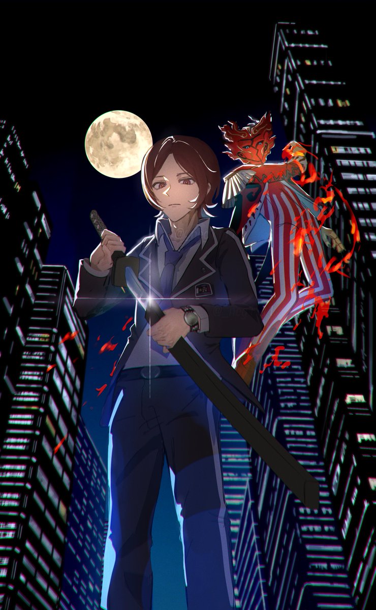 _neg1111's tweet image. 初投稿←→今

今日でちょうど一年！成長できた気がします
どちらもお祝い絵らしくないのは変わっていませんね