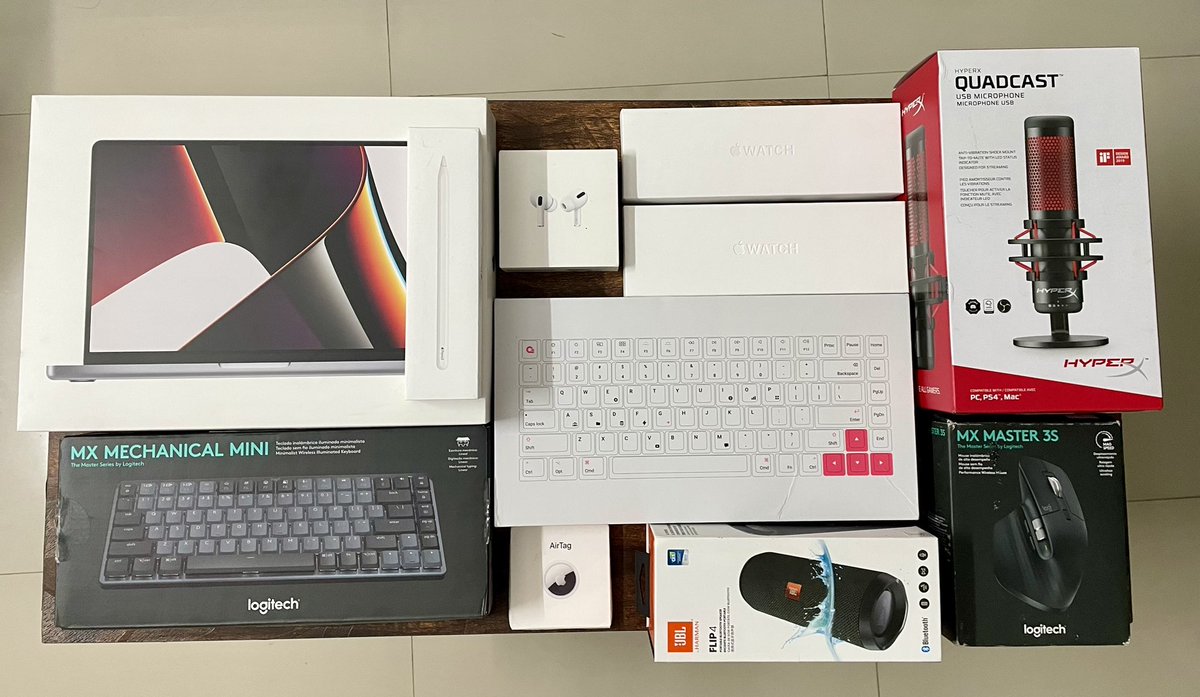 Found so many boxes while vacating the apartment 🙈