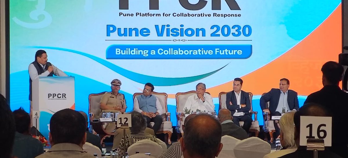 Manojpochat's tweet photo. What an impactful & meaningful evening for our #Pune & to make #Pune beautiful place. We at #PPCR @ppcr_pune had 🌆 #PuneVision2030 conclave. 170+ industry leaders, 10+ Government administrative executives, change makers & civic voices came together for a powerful conversation on shaping Pune’s future 💬✨ Special thanks to our dignitaries:
👤 Shri @mohol_murlidhar Ji
👤 Shri @ChDadaPatil Ji
👤 Shri @navalMH Ji
👤@CPPuneCity Shru. Amitesh Kumar Ji
👤 Shri @caabhaybhutada ji
It was very interactive evening where we discussed;
🚍 Mobility & Public Transport
🏘️ Housing & Urban Planning
🚯 Cleanliness & Civic Compliance
🚦 Traffic Management
🏗️ Civic Infrastructure
📈 Ease of Living & Doing Business
🎓 Pune as an Education, Innovation & Medical Hub
🌿 Sustainability & Green Spaces
💡 Digital Governance
🫱🏼Citizen Participation
🌟 And most importantly — Making Pune India’s Cleanest City
We at #PPCR appealing #Punekar to contribute towards this mission
🔜 What’s Next?
We’re creating small focus groups around *Cleanliness, Traffic Management, Digital Governance, Infrastructure, Ease of Living & Doing Business* to drive action on the ground. If you’d like to volunteer or be part of any group,
👉 DM Aniket (PPCR Team) +91 88050 08614 with your area of interest.
Let’s keep the momentum going and build the Pune we all believe in!
#PPCR #PuneVision2030 @sudhirmehtapune @aparanjape @dinakholkar