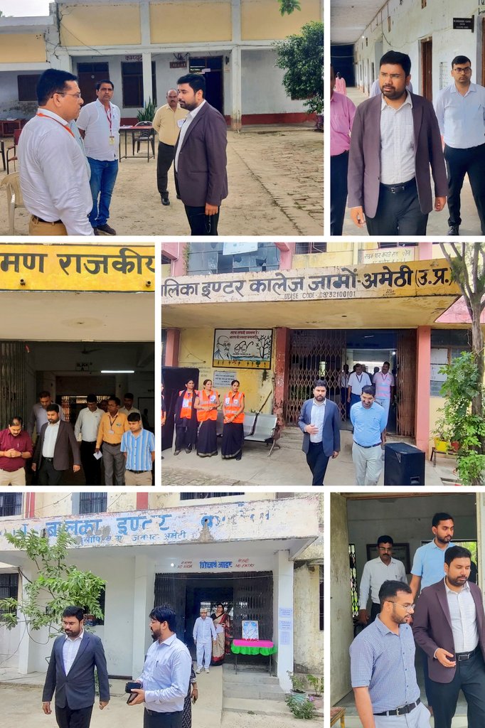 cdoamethi's tweet image. आज दिनांक 27 जुलाई 2025 को आयोजित आर.ओ. तथा ए.आर.ओ. परीक्षा हेतु जनपद में चयनित परीक्षा केंद्रों का निरीक्षण किया गया तथा संबंधित अधिकारियों को आवश्यक निर्देश दिए गए।