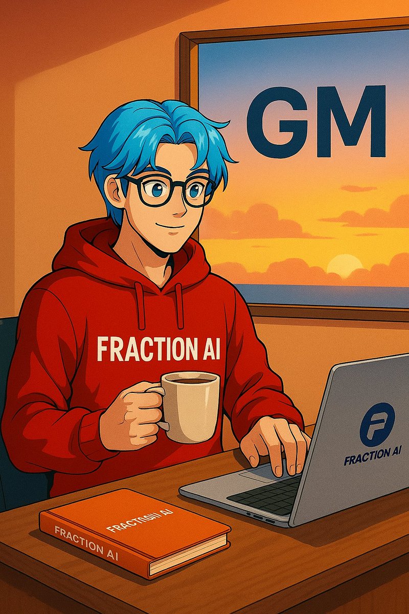 GM CT

Say a GM back if you're bullish on <a href="/FractionAI_xyz/">Fraction AI</a> 

Let's connect