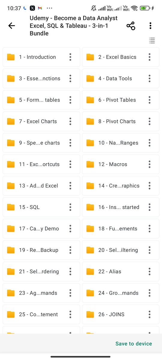 Ashafind's tweet image. Data Analytics from Zero to Expert

A Udemy Complete Paid Course for Free for 24 Hours

Applicable for First 500 People

This Free Course Covers:
- Excel
- SQL
- Tableau
- Python
- R

Like , Retweet &amp;amp; Reply &quot;Data&quot; to get it for free

[Must be following [@Ashafind] so that I DM…