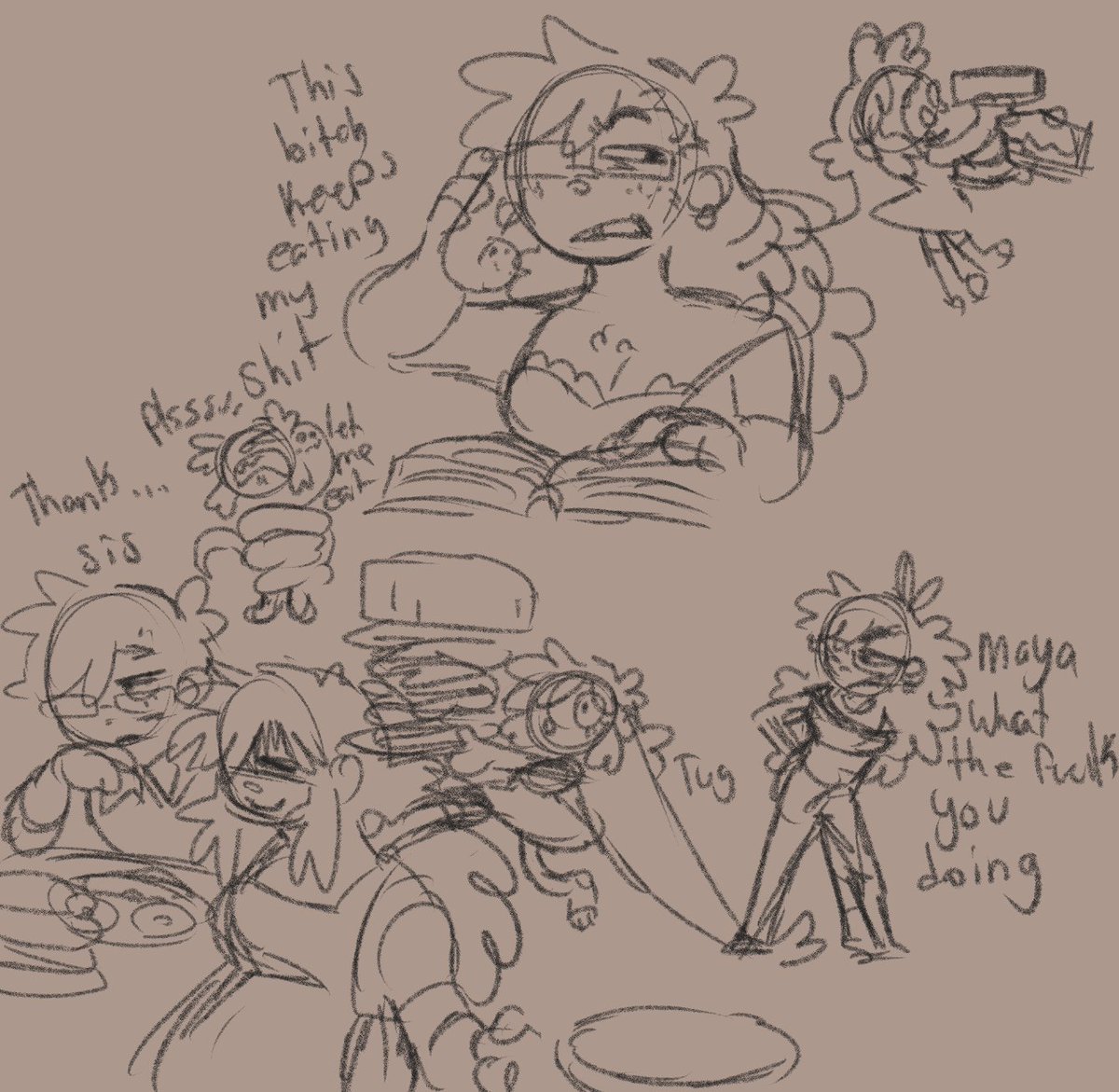 SGTXavi's tweet image. hope yall been enjoy the story bits