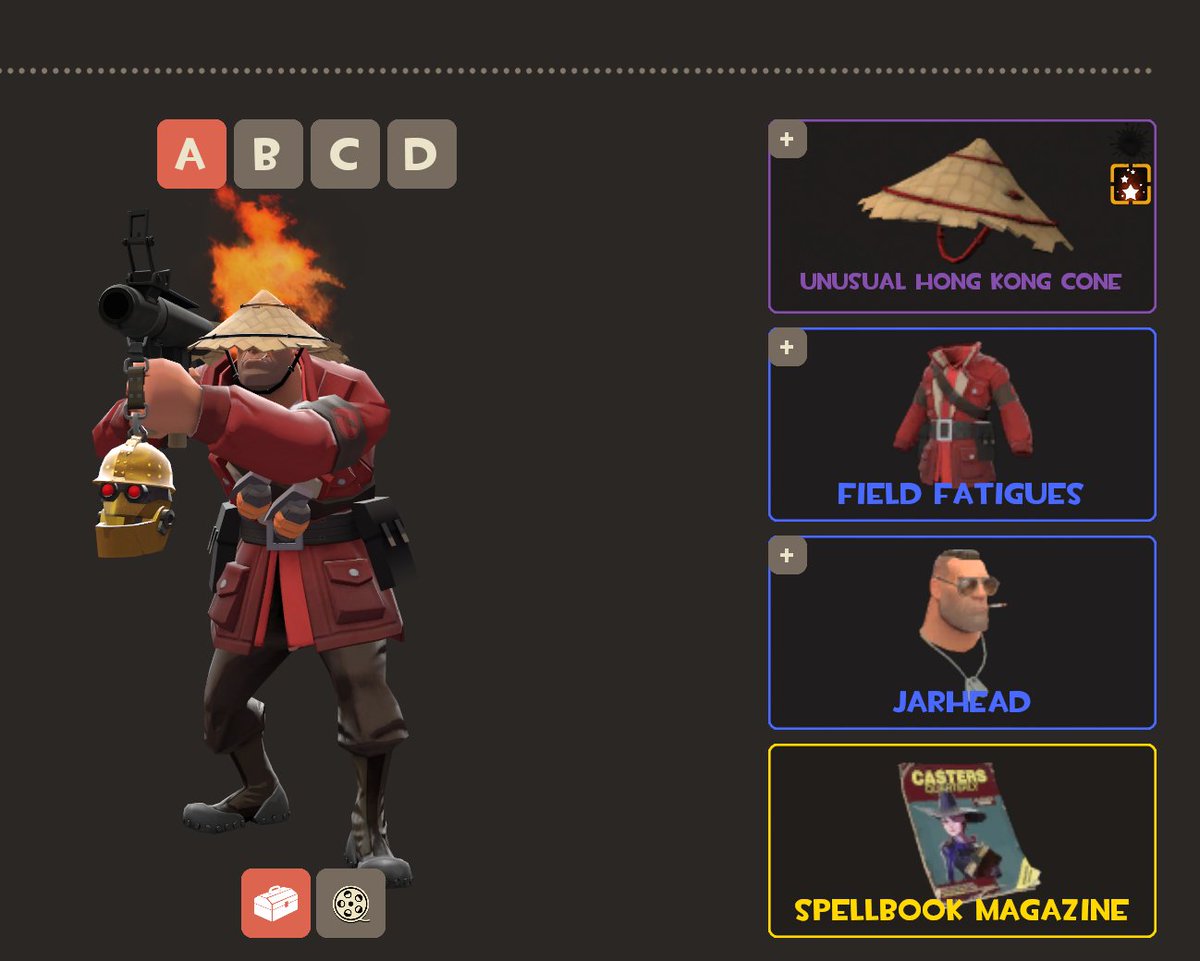 Biscuit_CS2's tweet image. Fiya Rice Paddy Hat Acquired 🍙🌾