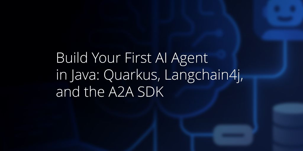 QuarkusIO's tweet image. How to create a summarizing agent that speaks the A2A protocol and harnesses local or cloud LLMs
buff.ly/QP0Qa0y