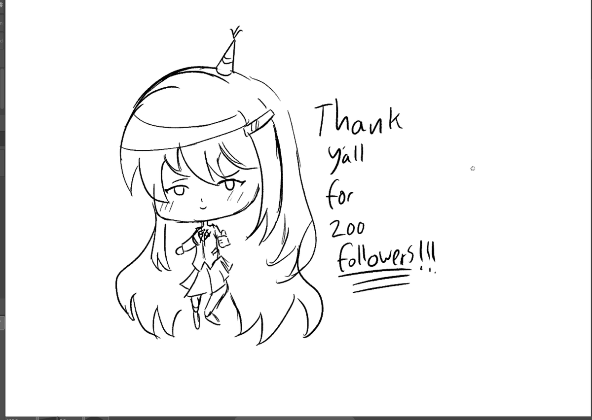 HoginStines's tweet image. 200 followers!! I cant believe so many people like my art! Thank you for all of the support, means so much to me. So thank you everyone