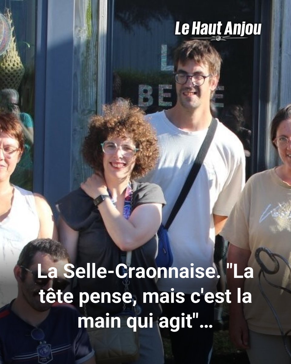 À La Selle-Craonnaise, un métallier-serrurier et huit travailleurs de l'Esat unissent leurs talents pour créer une œuvre d'art inspirante.
➡️ l.hautanjou.fr/ZE