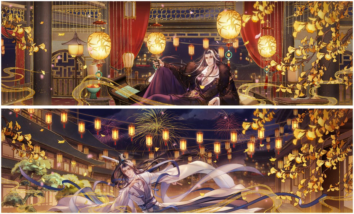 pu_laner's tweet image. 还是晏沈🐺🦌快乐！

 #thousandautumns  #qianqiu #yanshen #山河剑心 #千秋 #晏沈