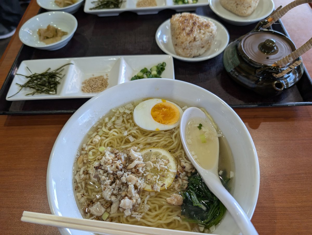 ao_hiroko's tweet photo. 鯛塩ラーメン😁
この季節がやってきました👍
美味しかった〜🙂‍↕️ https://t.co/XNLqhLgqAH