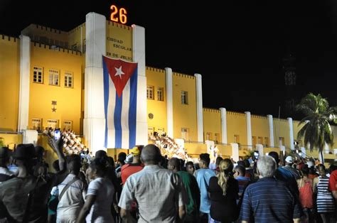 laccent's tweet image. Cuba va celebrar ahir el 72 aniversari de l'assalt a la caserna de Moncada, inici de la revolució.