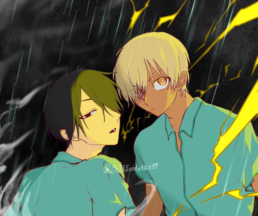 #よはじFA  🌬️⚡️落書き