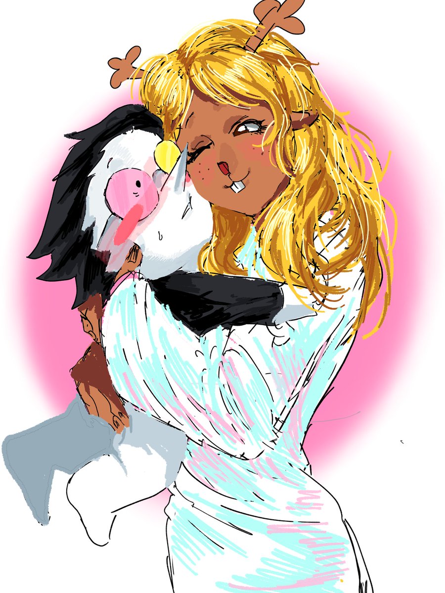 ddong_smell_art's tweet image. #DELTARUNE #Noelle #spamton 인형?