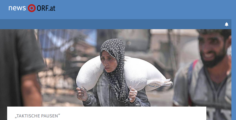 FHMaverick's tweet image. Danke, für dieses Foto, @ORF. Es beschreibt die Kultur der Gaza-Araber sehr schön.
Sie bei Hitze verhüllt, dass es so richtig "angenehm" warm wird, muss schleppen. Er unverhüllt, muss nix schleppen. Was für eine großartige Kultur!