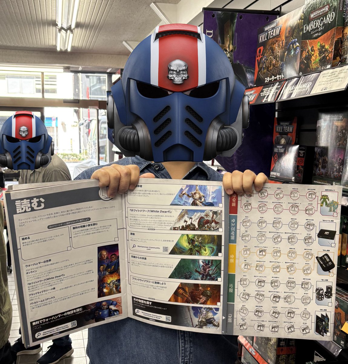 Warhammerjim's tweet image. よっしゃーーーー‼️
バトルオナー全クリだッッッ‼️
次はブラックテンプラーのブルータリスドレッドノートを作るぞ...
_____________________________
バトルオナーの詳細はスタッフまでℹ️