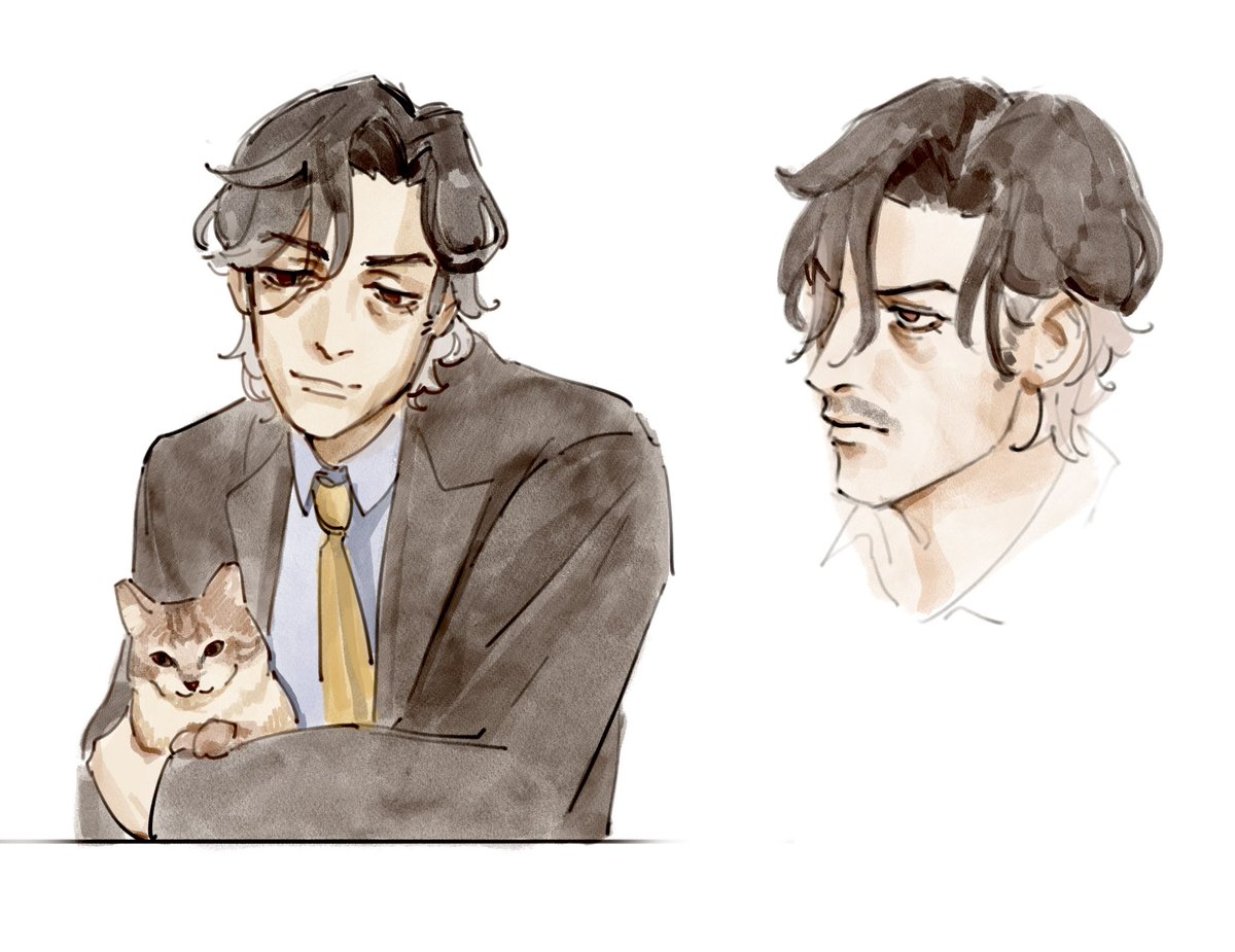 your_whitesilk's tweet image. Thank you 💕 I think Reca is the kind of guy who shows up with a pencil moustache one day randomly and gives everyone a heart attack