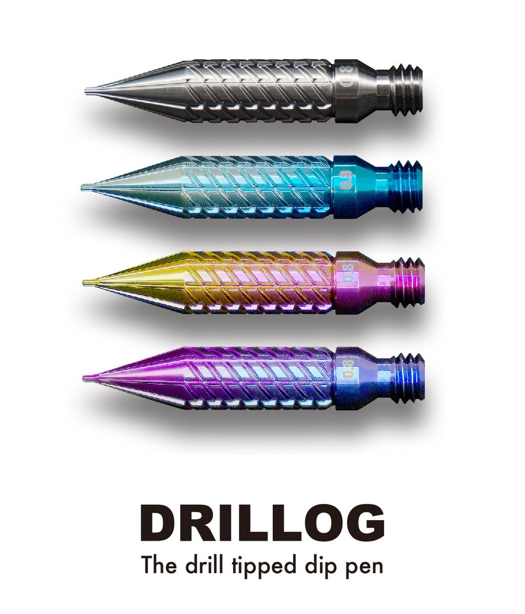 DRILLOG | The drill tipped dip pen (@info_drillog) / X