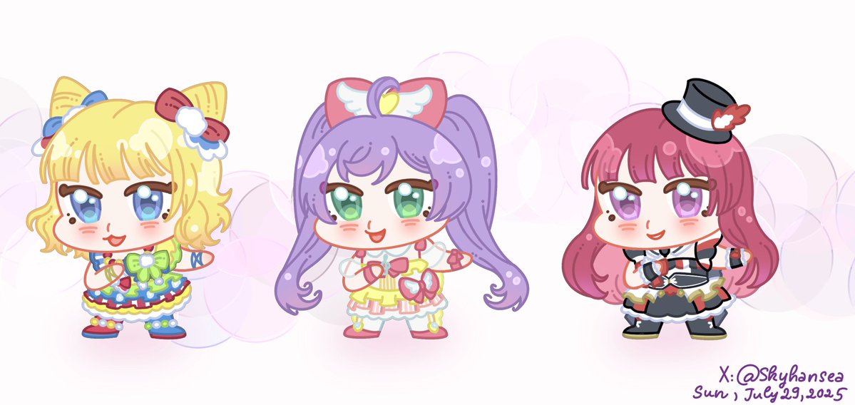 skyhansea's tweet image. My fav team in pripara 
#プリパラ #pripara