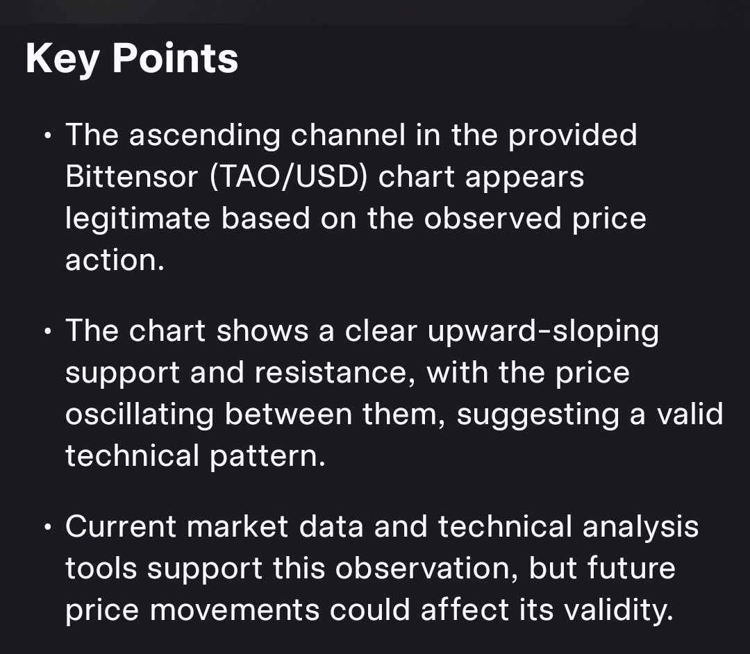 I asked my pocketquant to verify or dismiss the HTF trend channel.