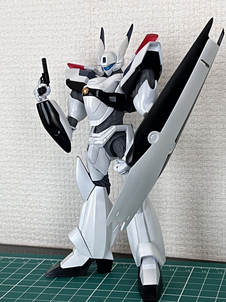 F123_SSCU's tweet image. 思ったよりも難しいぞ(◎-◎;)
塗装が厚すぎた❓
今日はここまで、墨入れとデカールは、また後日ε-(´∀`;)
#パトレイバー #イングラム #Peacemaker #AV_0 #モデロイド #MODEROID