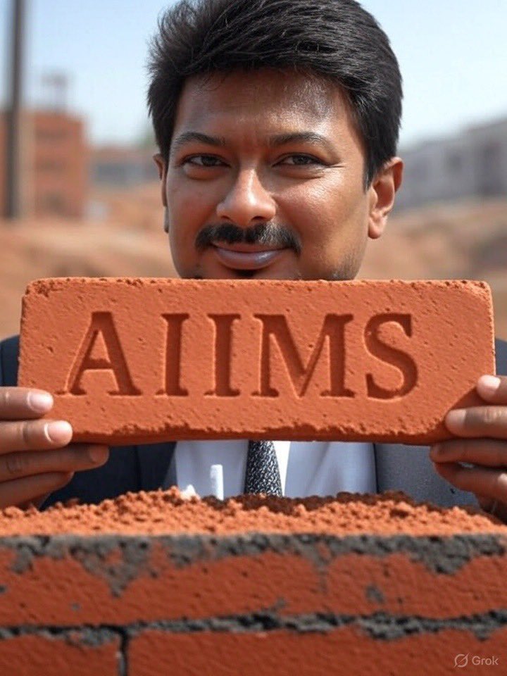 VTMOffl's tweet image. ஒருத்தன் தெரு தெருவா செங்கல் தூக்கிட்டு போனானே தேர்தல் நேரத்துல
எய்ம்ஸ் வந்துச்சா? 🤡
#DMKSurrendersToBJP