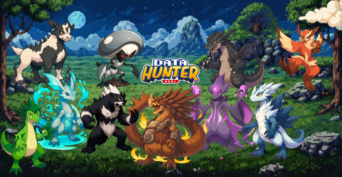 0xThyppa's tweet image. Just a cool p2e on @solana 🎮

DATA HUNTER @datahuntersol

Catch datas, make them level up, pvp to claim the leaderboard, get rewards 🔁

Over 2000 characters, you&apos;ll have a lot of choice to make your team

Really early, better to start grinding it now and the evolution of it 👾