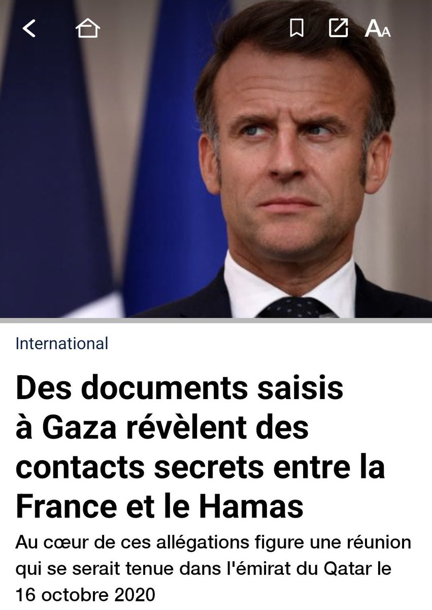 Trois jours après la décision d’Emmanuel Macron de reconnaître l’État de Palestine, on apprend l'existence supposée de contacts clandestins entre la France et le Hamas, s'appuyant sur des documents découverts à Gaza et révélés hier soir…

Au cœur de ces allégations figure une