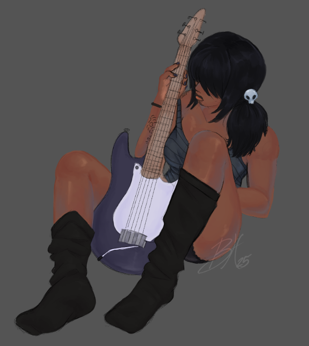 blaiseshead's tweet image. shes a rockstar and you didnt even know that