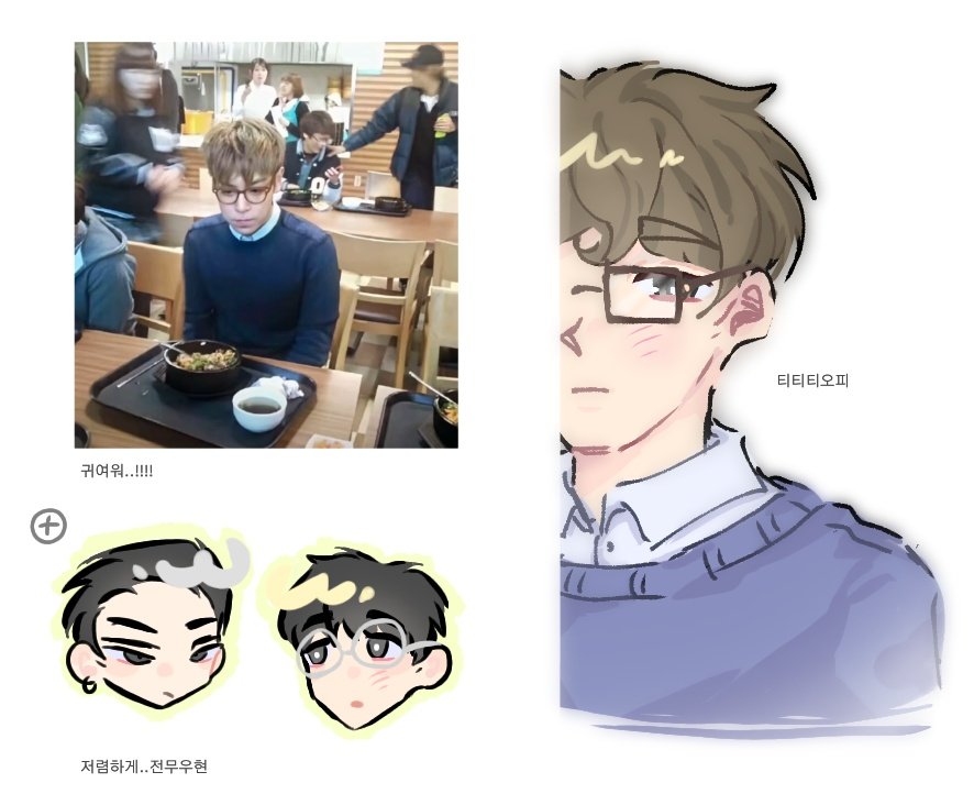 MIRU_VIP's tweet image. #GTOP #탑뇽 이날 착장 귀여워서...