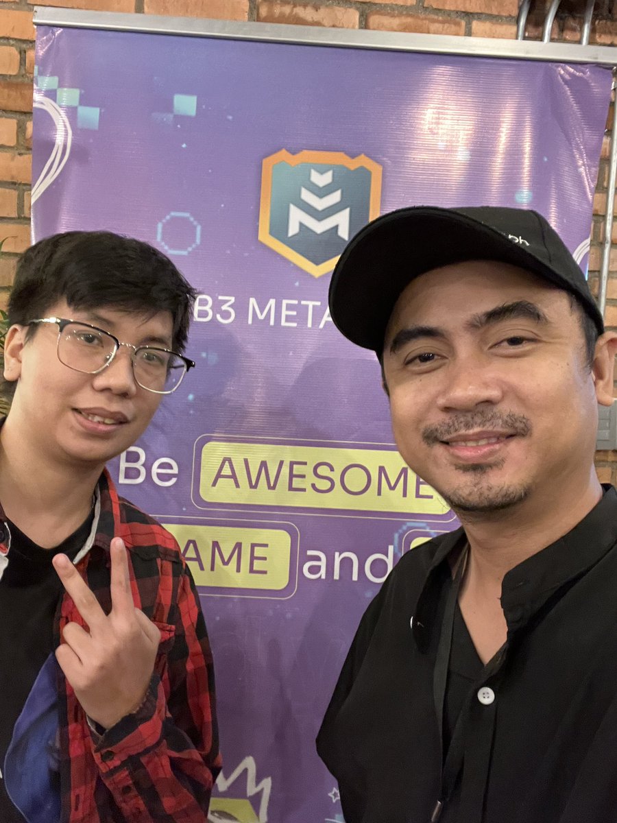 JCdTorre14's tweet photo. Saw @joinmetaversity yesterday at @Coredao_Org event in the Philippines.

I love their advocacy to give opportunities to anybody who is interested in web3/ blockchain.

I’m proud to be part of this movement.

Time to do my part!

#metaversity #ygg #yggpilipinas #pinoynftreview https://t.co/Md8B50F3nI