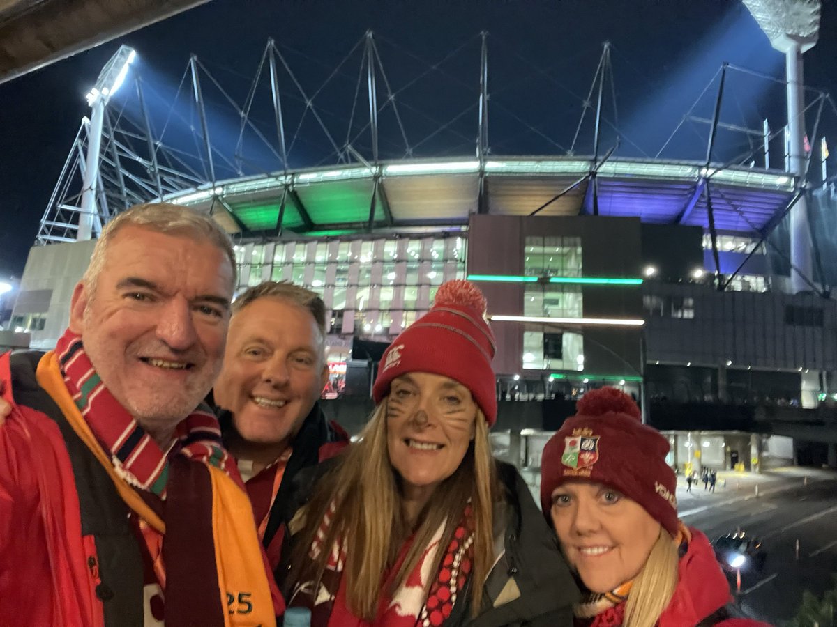 Possibly the greatest rugby experience of my life. MCG last night was biblical. Bucket list?? Ticked ✅