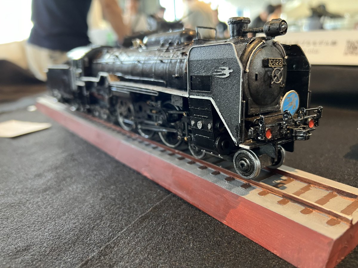 tukn23's tweet image. C62形2号機完成しました〜
(展示会の写真が含まれます)