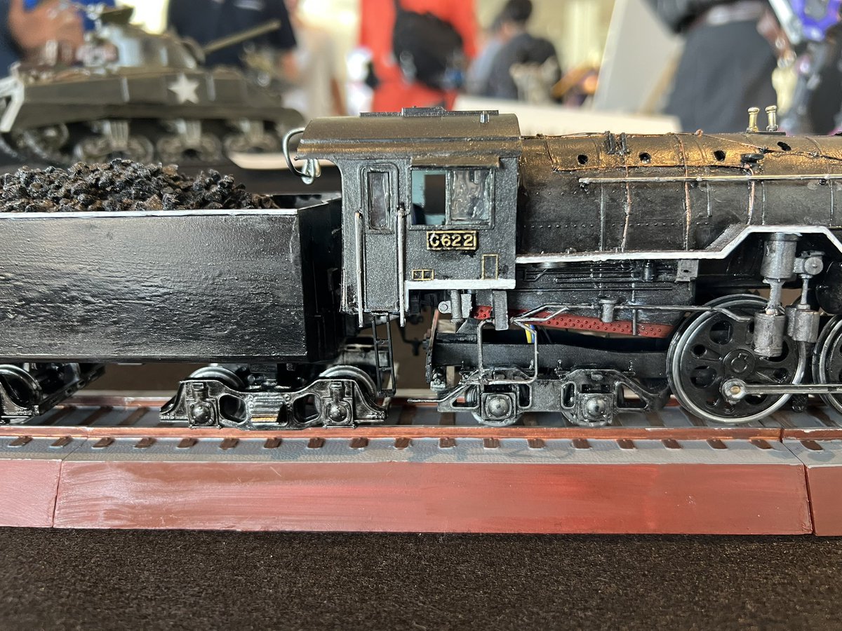 tukn23's tweet image. C62形2号機完成しました〜
(展示会の写真が含まれます)
