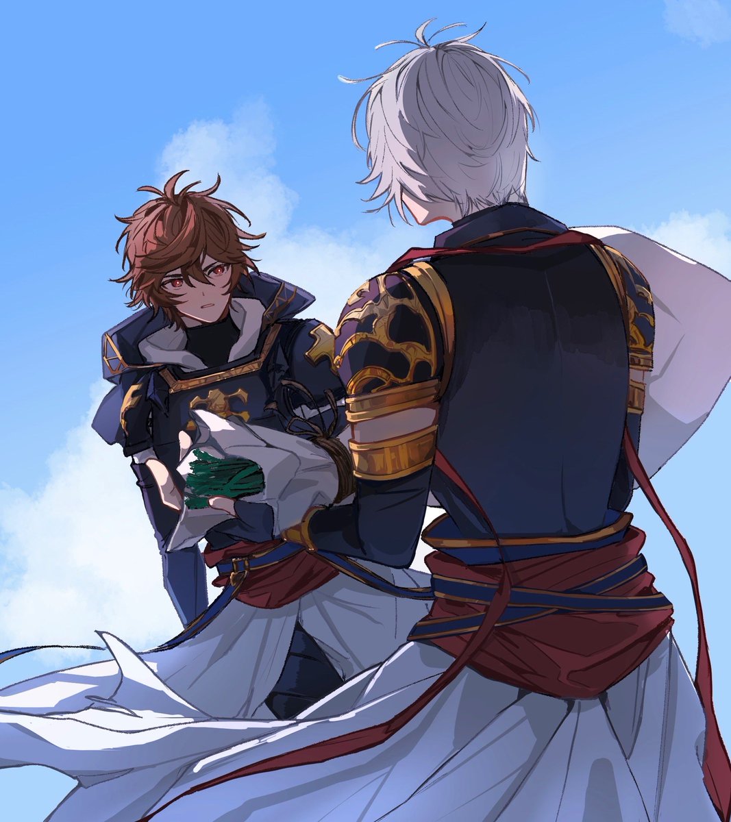 kosabimaru2024's tweet image. プロポーズ　※ルシサン