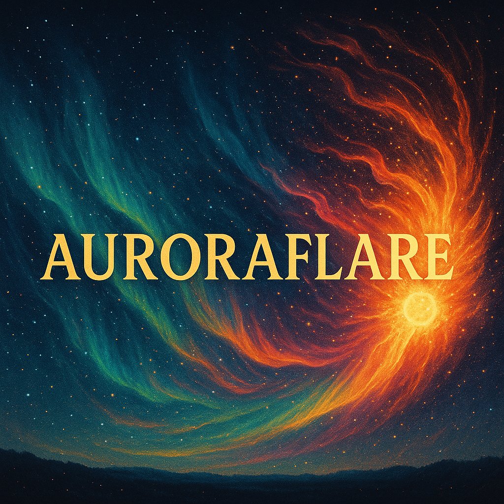 Just minted my WordCraft entry: wordcraft.fun/word/AURORAFLA…

It’s what happens when a solar flare and an aurora fall in love...pure beauty.

Like if the sun had feelings and decided to paint the sky out of pure emotion.
10/10 drama! Lol.