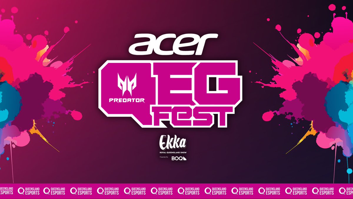 The team are thrilled to welcome aboard <a href="/Acer/">Acer</a> as our official title sponsors for this year's QEG Festival, live at <a href="/TheEkka/">Ekka</a> from August 9th - 17th 🎉 🎮 

🗞️ Check it out here: queenslandesports.com.au/qe-news/f/acer…

Acer &amp; Queensland Esports share the same unwavering passion for school esports