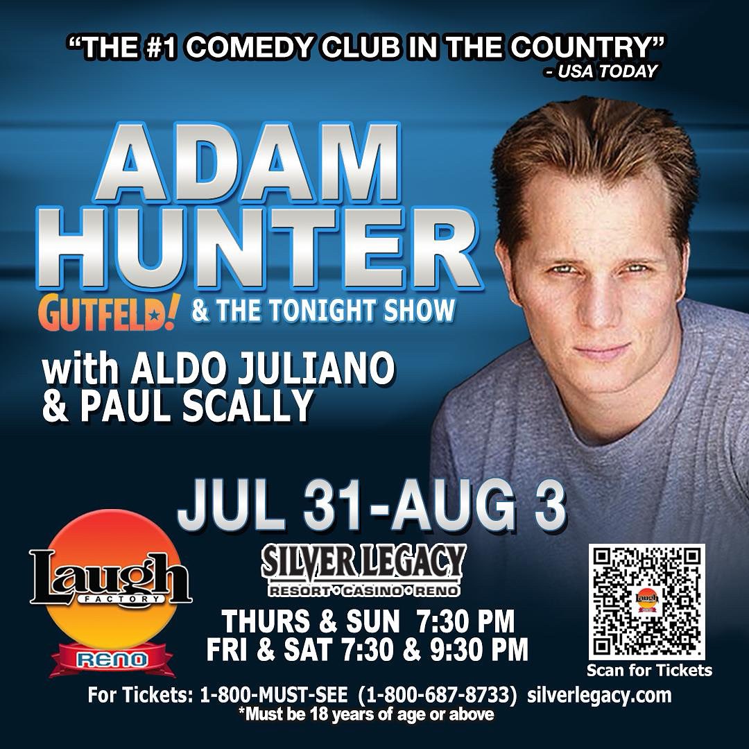 MMARoasted's tweet image. Reno! July 31st to August 3rd I’m Headlining The Laugh Factory! Lets go!!!