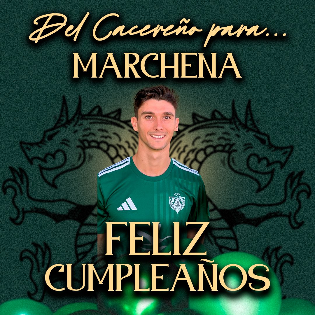CPCacerenoSAD's tweet image. 🎂 Hoy es el cumpleaños de @ajmarchena8. ¡Muchas felicidades y que pases un gran día! 🤗🥳