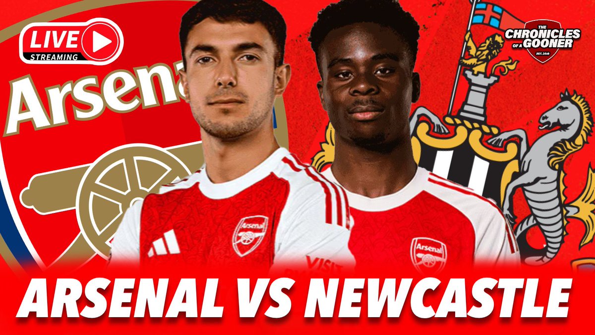 HarrySymeou's tweet image. You can follow the whole of Arsenal vs Newcastle Utd with us on the @tcoagpod channel.
Gyökeres set to be unveiled on the pitch before kick-off 👀
Tune in from 12:10pm 👇🏼
youtube.com/live/FUyGYeAvI…
