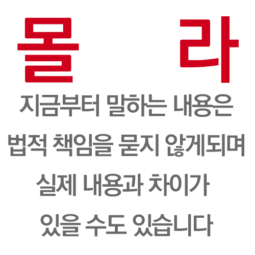 다시 알티타기 시작하니 강조 겸 덧붙이겠습니다
이게 정확한 사실이 아닐 수 있으며 여러 자료를 찾아보시기를 권장드립니다
한 마디로 이겁니다