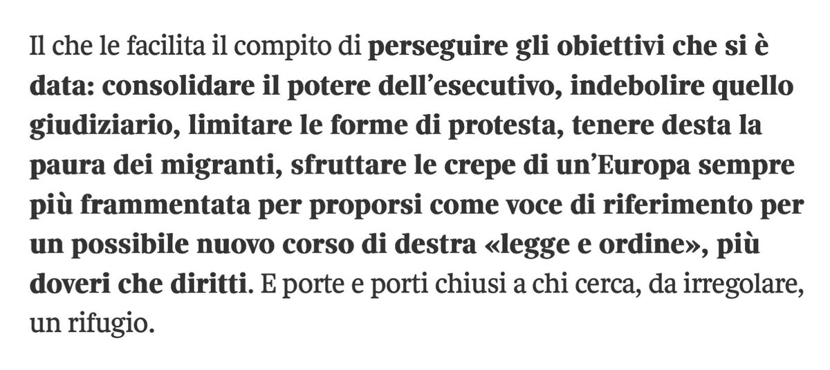 miriamberzi's tweet image. Un pacato commento di Verdelli sul principale quotidiano della libera stampa italiana( il fu Corriere)sulla copertina e articolo del Time dedicato a Meloni
Introduzione:
“Un’altra medaglia sul petto gagliardo di una donna sola al comando”
Svolgimento
