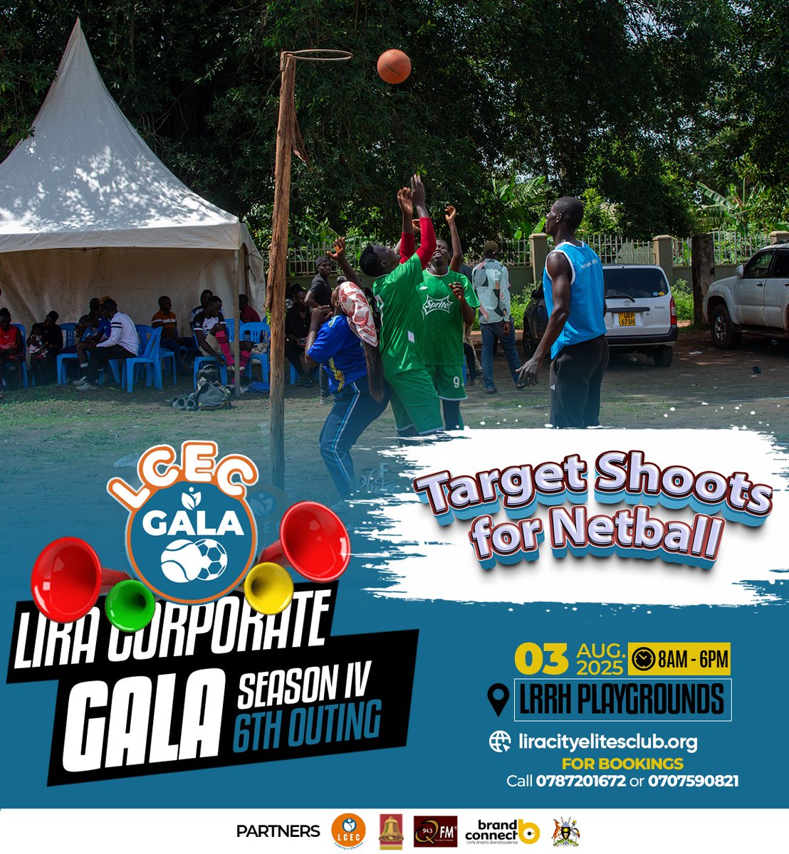EMavadz's tweet image. *Target Shoots, Netball Blocks & Strategy on Fire!*
The Netball Court is a battlefield of grace, speed & precision.
Are you team shooter or team blocker?
Bring your energy at the 6th Outing happening on August 03 at LRRH Playgrounds (Old Akii-Bua Stadium).