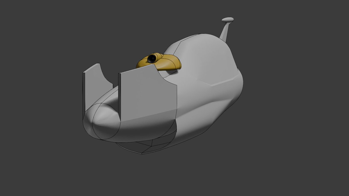 KAIZU_hobby's tweet image. 防衛艦36番型　0.5日目

あれ・・・？かなりかっこいいな・・・？

#異史内惑星戦争2170