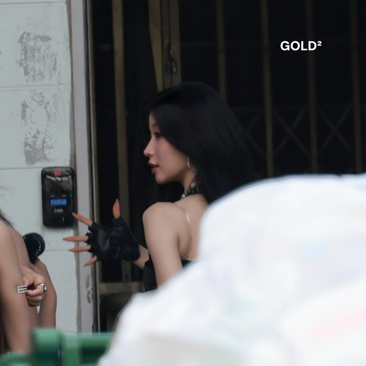 baemonsbase's tweet image. BABYMONSTER’s Asa was spotted today at the blue carpet for SBS Gayo Daejeon Summer Festival.